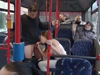 Hawt mother i'd like to fuck upskirt on a bus